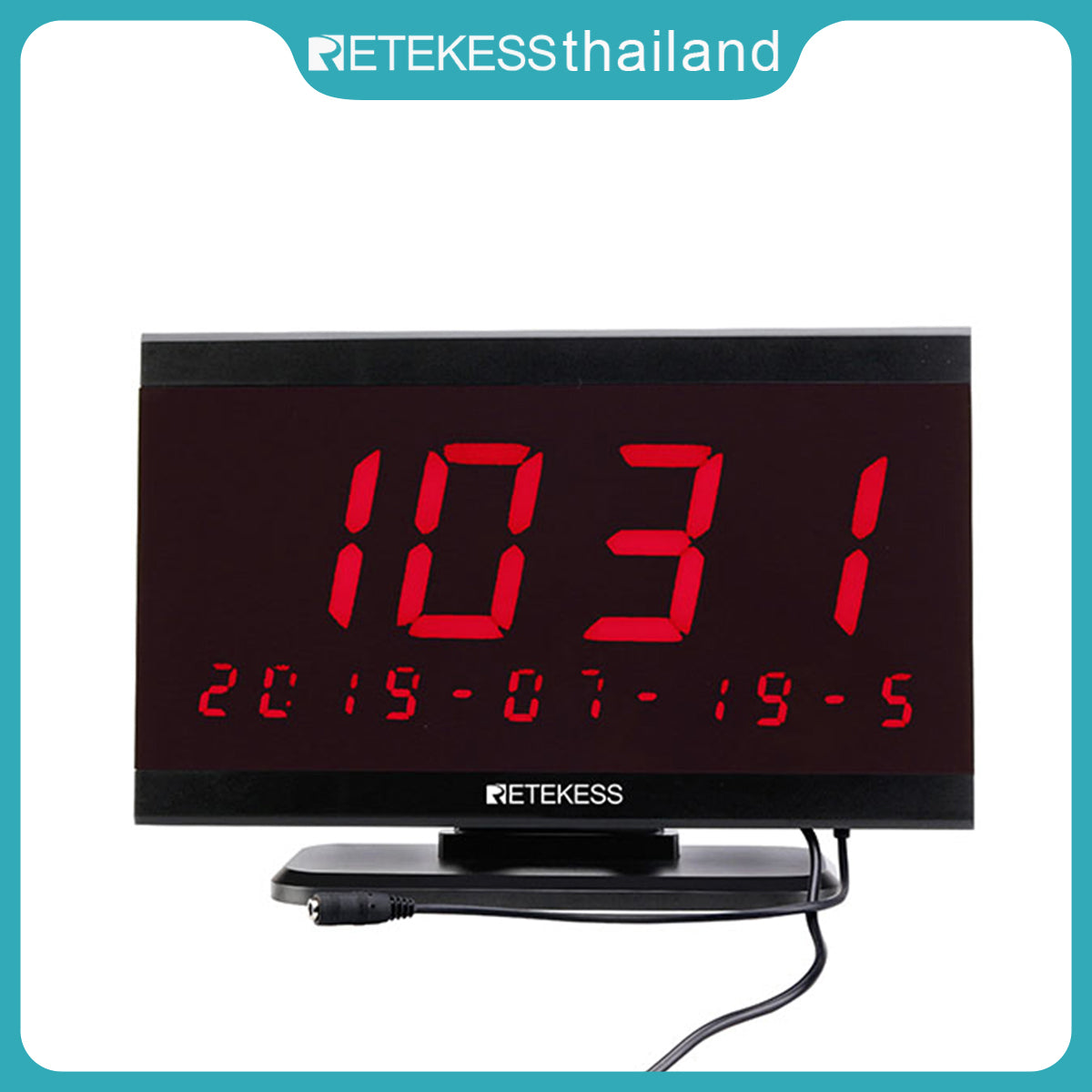 Retekess TD105 999ch รับสัญญาณไร้สายโฮสต์ออกอากาศเสียงชาบาร์คาเฟ่ร้านอาหารโทรเพจจิ้งระบบบริการลูกค้าระฆัง